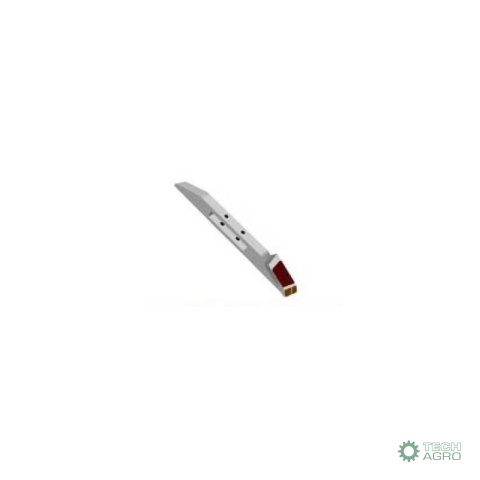 Dłuto typu Michel lewe wzmocnione jednostronnie płytką węglika wolframu i napawem 575x60 mm Dłuto typu Michel lewe wzmocnione jednostronnie płytką węglika wolframu i napawem 575x60 mm