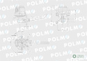 Pompa zasilająca 01260044 POLMO