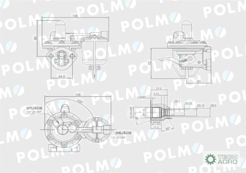 Pompa zasilająca 25066016 POLMO Pompa zasilająca 25066016 POLMO