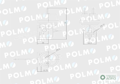 POMPKA ZAS.RE61260 POLMO POMPKA ZAS.RE61260 POLMO