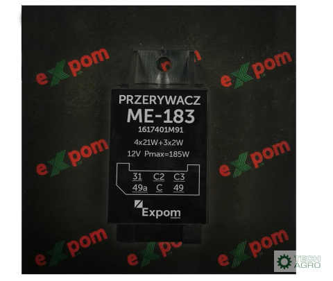 PRZERYWACZ 12V ELEKTR.EXPOM KWIDZYN PRZERYWACZ 12V ELEKTR.EXPOM KWIDZYN