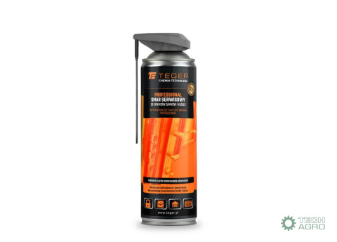 Smar serwisowy do zawiasów zamków i kłódek PROFESSIONAL z aplikatorem EVO, 500ml, Teger