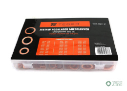 Zestaw podkładek miedzianych 580szt TEGER