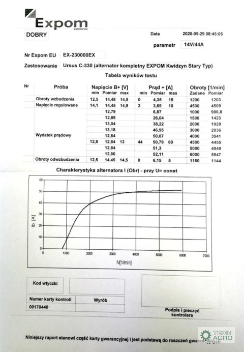 Alternator kompletny C-330 EXPOM KWIDZYN eu Alternator kompletny C-330 EXPOM KWIDZYN eu