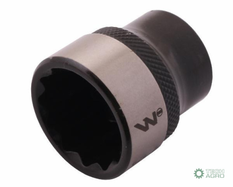 "Nasadka dwunastokątna 3/8"". 18 mm. CrV 0BV30. DIN 3124. Waryński