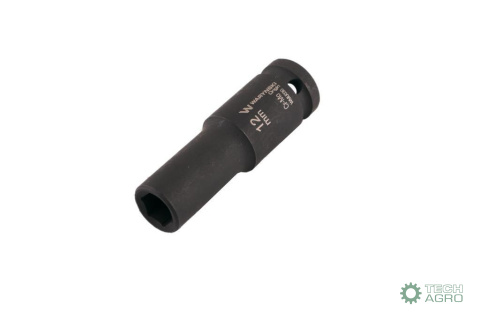 Nasadka udarowa sześciokątna długa 1/2". 12 mm. CrMo. DIN 3129. Waryński Nasadka udarowa sześciokątna długa 1/2". 12 mm. CrMo. DIN 3129. Waryński