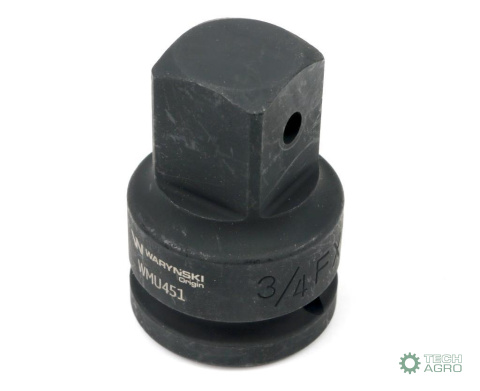 Adapter do kluczy udarowych 3/4 na 1" Waryński Adapter do kluczy udarowych 3/4 na 1" Waryński
