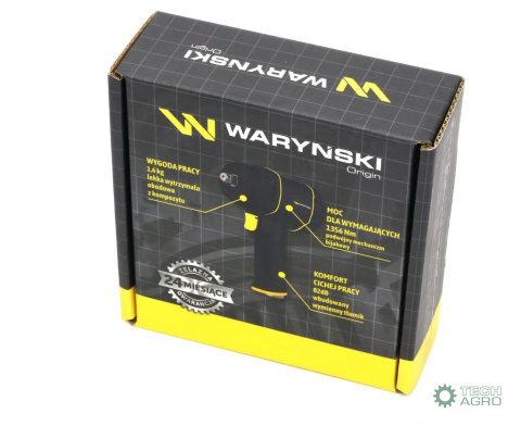 Klucz udarowy 1/2 kompozytowa obudowa 1 356 Nm Waryński Klucz udarowy 1/2 kompozytowa obudowa 1 356 Nm Waryński