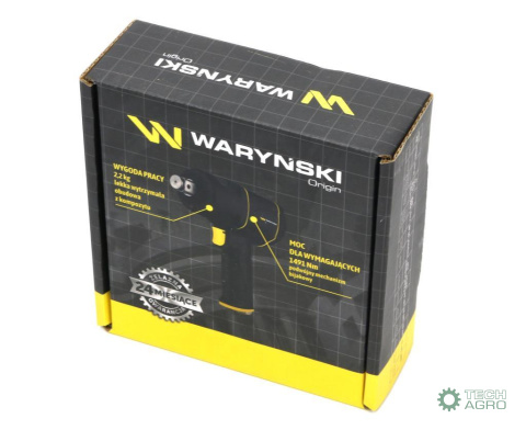Klucz udarowy 3/4 kompozytowa obudowa 1 491 Nm Waryński Klucz udarowy 3/4 kompozytowa obudowa 1 491 Nm Waryński