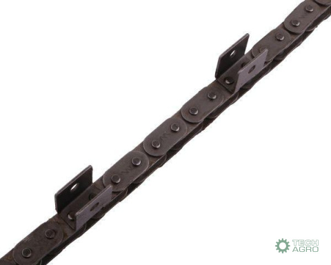 Łańcuch C10B (R1 5/8) przenośnika Kombajnu do Porzeczek 61 łopatek Waryński Łańcuch C10B (R1 5/8) przenośnika Kombajnu do Porzeczek 61 łopatek Waryński