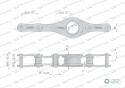 ŁAŃCUCH CA650-26BELKI WARYŃSKI 5269077500