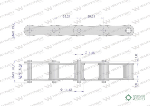 ŁAŃCUCH S32 WARYŃSKI