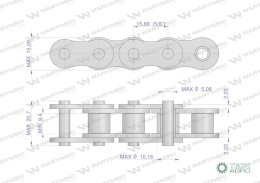 ŁAŃCUCH WARIATOR MOT.NAP.50A-125PS+Z+3PS +Z+1+Z NEW HOLLAND WARYŃSKI