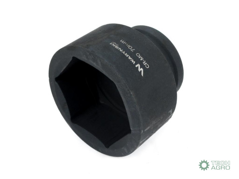 Nasadka udarowa 1" sześciokątna 70mm Waryński Nasadka udarowa 1" sześciokątna 70mm Waryński