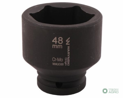 Nasadka udarowa sześciokątna 3/4". 48 mm. CrMo. DIN 3129. Waryński Nasadka udarowa sześciokątna 3/4". 48 mm. CrMo. DIN 3129. Waryński