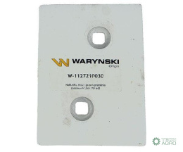 NAKŁADKA PRZEDNIA PŁOZY PO642 WARYŃSKI