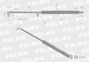 Siłownik szyberdachu L max. 245mm 3399042R0P CASE IH POLMO