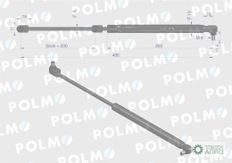 TELESKO GAZ.MF POLMO L486MM