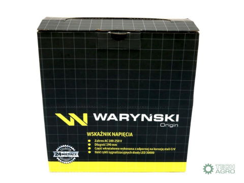 Wskaźnik napięcia, próbnik elektryczny100-250V CE 24 szt w pudełku ekspozycyjnym (sprzedawany po 24 szt ) Waryński Wskaźnik napięcia, próbnik elektryczny100-250V CE 24 szt w pudełku ekspozycyjnym (sprzedawany po 24 szt ) Waryński