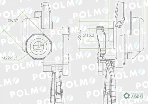 ZŁĄCZE MIĘKKIE C360 POLMO ZŁĄCZE MIĘKKIE C360 POLMO