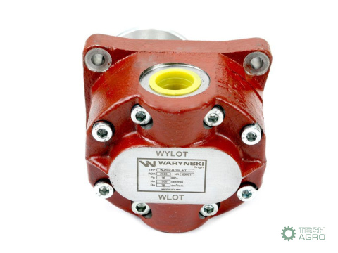 Pompa hydrauliczna zębata do Bizon Z-056. Z-058 nowy typ PZS-KP2-25 (obroty lewe) 16Mpa w korpusie żeliwnym Waryński Pompa hydrauliczna zębata do Bizon Z-056. Z-058 nowy typ PZS-KP2-25 (obroty lewe) 16Mpa w korpusie żeliwnym Waryński