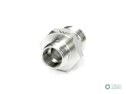 Przyłączka hydrauliczna BB (XGE) M22x1.5 15L x 3/8" BSP ED Waryński ( sprzedawane po 10 ) Przyłączka hydrauliczna BB (XGE) M22x1.5 15L x 3/8" BSP ED Waryński ( sprzedawane po 10 )
