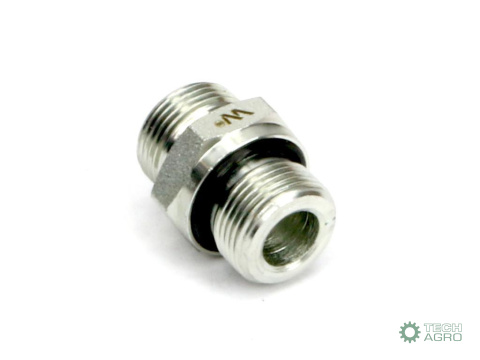 Przyłączka hydrauliczna metryczna BB (XGE) M22x1.5 15L x M18x1.5 ED Waryński ( sprzedawane po 10 ) Przyłączka hydrauliczna metryczna BB (XGE) M22x1.5 15L x M18x1.5 ED Waryński ( sprzedawane po 10 )
