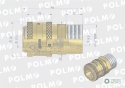 Szybkozłącze pneumatyczne P26 NW7.2 gniazdo 1/2"BSP gwint zewnętrzny POLMO ( sprzedawane po 5 )