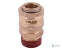 Szybkozłącze pneumatyczne P26 NW7.2 gniazdo 1/2"BSP gwint zewnętrzny POLMO ( sprzedawane po 5 )