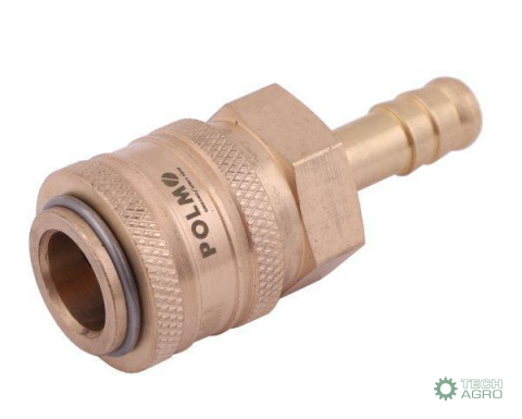 Szybkozłącze pneumatyczne P26 NW7.2 gniazdo pod wąż DN08mm POLMO ( sprzedawane po 5 ) Szybkozłącze pneumatyczne P26 NW7.2 gniazdo pod wąż DN08mm POLMO ( sprzedawane po 5 )