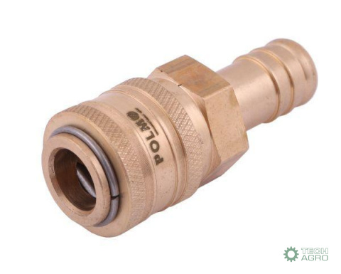 Szybkozłącze pneumatyczne P26 NW7.2 gniazdo pod wąż DN10mm POLMO ( sprzedawane po 5 ) Szybkozłącze pneumatyczne P26 NW7.2 gniazdo pod wąż DN10mm POLMO ( sprzedawane po 5 )