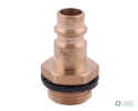 Szybkozłącze pneumatyczne P26 NW7.2 wtyczka 3/8"BSP gwint zewnętrzny POLMO ( sprzedawane po 5 )