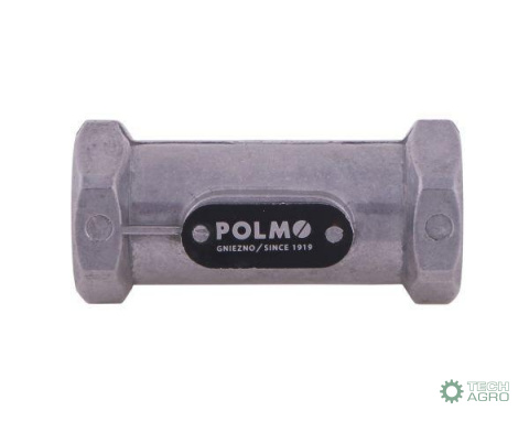 Zawór zwrotny odcinający prosty 22x1.5 gwint wewnętrzny max ciśnienie 22MPa POLMO Zawór zwrotny odcinający prosty 22x1.5 gwint wewnętrzny max ciśnienie 22MPa POLMO