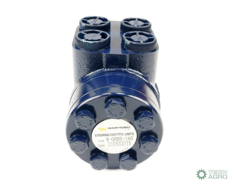 Orbitrol hydrauliczny W-ORBS 160 cm3/obr z zaworami (System Open Center - bez obciążenia) Waryński Orbitrol hydrauliczny W-ORBS 160 cm3/obr z zaworami (System Open Center - bez obciążenia) Waryński