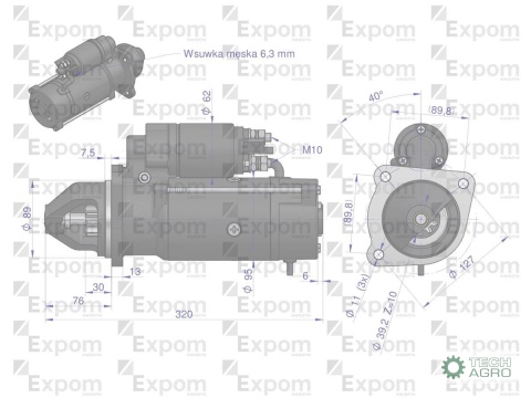 Rozrusznik AZF4545 Nowy Typ EXPOM KWIDZYN eu