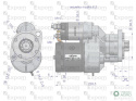 Rozrusznik z reduktorem typu Magneton 9144820 Deutz-Fahr Blue Line EXPOM KWIDZYN