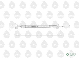 WAŁ GIĘTKI MF4 L1270MM URSUS