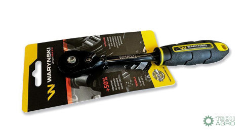 Grzechotka 3/8". 72 T. o zwiększonej odporności. Waryński Grzechotka 3/8". 72 T. o zwiększonej odporności. Waryński