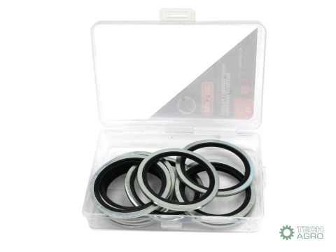 Podkładka metalowo gumowa z prowadzeniem BSP 1.1/2" TEGER Podkładka metalowo gumowa z prowadzeniem BSP 1.1/2" TEGER