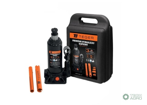 Podnośnik hydrauliczny - słupkowy, 3T, Teger