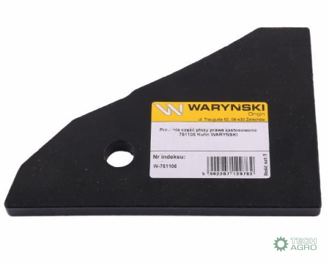 PRZEDNIA CZĘŚĆ PŁOZY PRAWA KUHN WARYŃSKI 761106