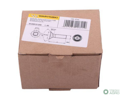 Śruba kpl. płużna podsadzana D 608 M12x85 mm kl.10.9 Waryński ( sprzedawane po 25 ) Śruba kpl. płużna podsadzana D 608 M12x85 mm kl.10.9 Waryński ( sprzedawane po 25 )