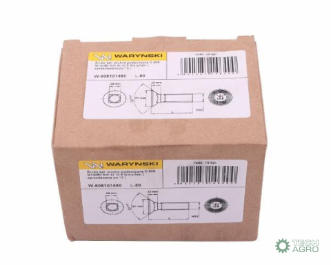 Śruba kpl. płużna podsadzana D 608 M14x30 mm kl.10.9 Waryński ( sprzedawane po 10 ) Śruba kpl. płużna podsadzana D 608 M14x30 mm kl.10.9 Waryński ( sprzedawane po 10 )