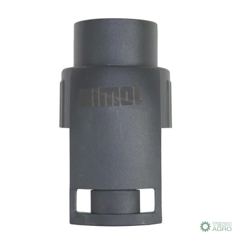 Adapter przejściówka gniazda złącza 7/13 12V wtyki niklowane Premium ELMOT Adapter przejściówka gniazda złącza 7/13 12V wtyki niklowane Premium ELMOT