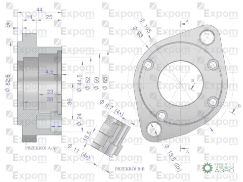Głowica rozrusznika Deutz-Fahr typu Magneton 9142602 Blue Line EXPOM KWIDZYN Głowica rozrusznika Deutz-Fahr typu Magneton 9142602 Blue Line EXPOM KWIDZYN