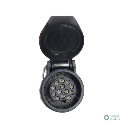 Gniazdo zawieszane 13-pin wtyki niklowane Premium ELMOT Gniazdo zawieszane 13-pin wtyki niklowane Premium ELMOT