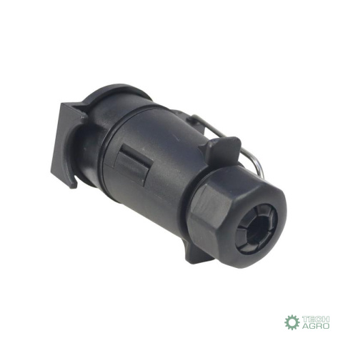 Gniazdo zawieszane 7-pin wtyki niklowane Premium ELMOT Gniazdo zawieszane 7-pin wtyki niklowane Premium ELMOT