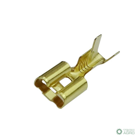 Nasadka nasuwka F-2.5 żeńska z zaczepem FZ 6,3x0,8 1,0-2,5 GB0,35 L19,2 ( sprzedawana po 100 szt ) ELMOT widoczna cena za 1 s Nasadka nasuwka F-2.5 żeńska z zaczepem FZ 6,3x0,8 1,0-2,5 GB0,35 L19,2 ( sprzedawana po 100 szt ) ELMOT widoczna cena za 1 s