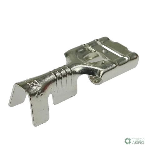 Nasadka nasuwka F-2.5 żeńska z zaczepem FZ cynowana 6,3x0,8 1,0-2,5 GB0,38 L19,2 ( sprzedawana po 300 szt ) ELMOT widoczna ce Nasadka nasuwka F-2.5 żeńska z zaczepem FZ cynowana 6,3x0,8 1,0-2,5 GB0,38 L19,2 ( sprzedawana po 300 szt ) ELMOT widoczna ce