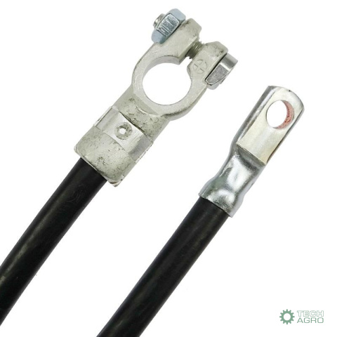 Przewód akumulatorowy oczko przełącznika (plus na akumlator) 1m C-385 6-cyl ELMOT PREMIUM LINE Przewód akumulatorowy oczko przełącznika (plus na akumlator) 1m C-385 6-cyl ELMOT PREMIUM LINE